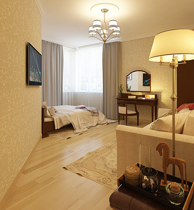 Фото из портфолио Квартира для большой семьи – фотографии дизайна интерьеров на INMYROOM