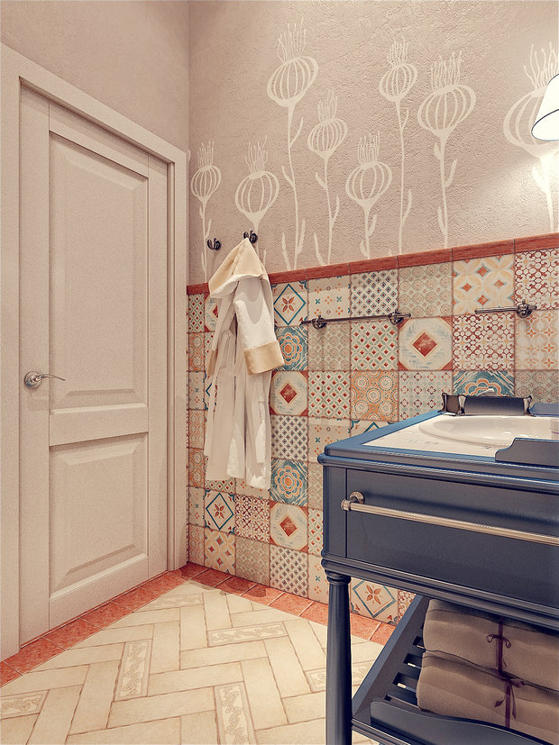 Фото из портфолио Розовый сад – фотографии дизайна интерьеров на INMYROOM