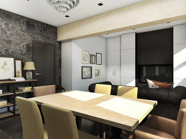 Фото из портфолио Квартира на ул. Генерала Ермолова – фотографии дизайна интерьеров на INMYROOM