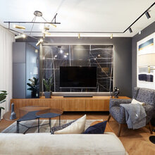 Фото из портфолио Квартира в природных оттенках – фотографии дизайна интерьеров на INMYROOM