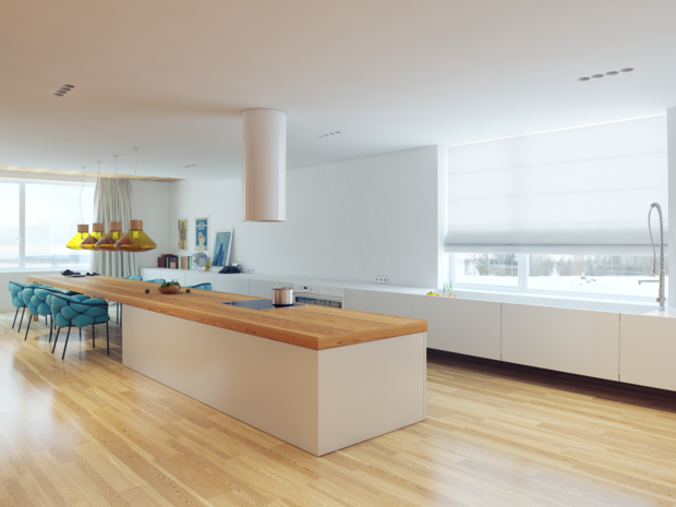 Фото из портфолио Жёлто-лазурная – фотографии дизайна интерьеров на INMYROOM