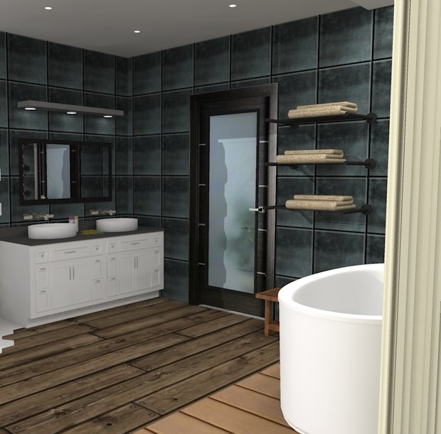 Фото из портфолио Проект SPA at home – фотографии дизайна интерьеров на INMYROOM