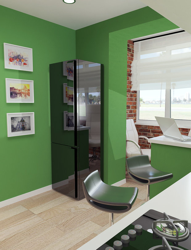 Фотография: Кухня и столовая в стиле Современный – фото на INMYROOM