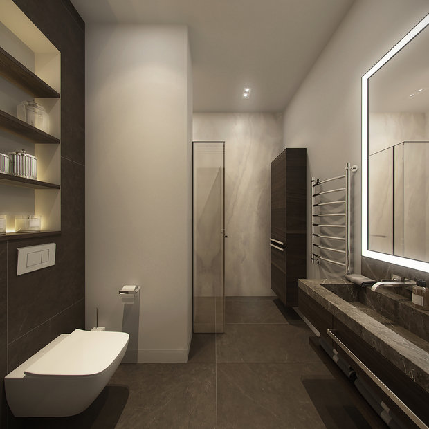 Фото из портфолио Проект дома 220 м.кв. – фотографии дизайна интерьеров на INMYROOM