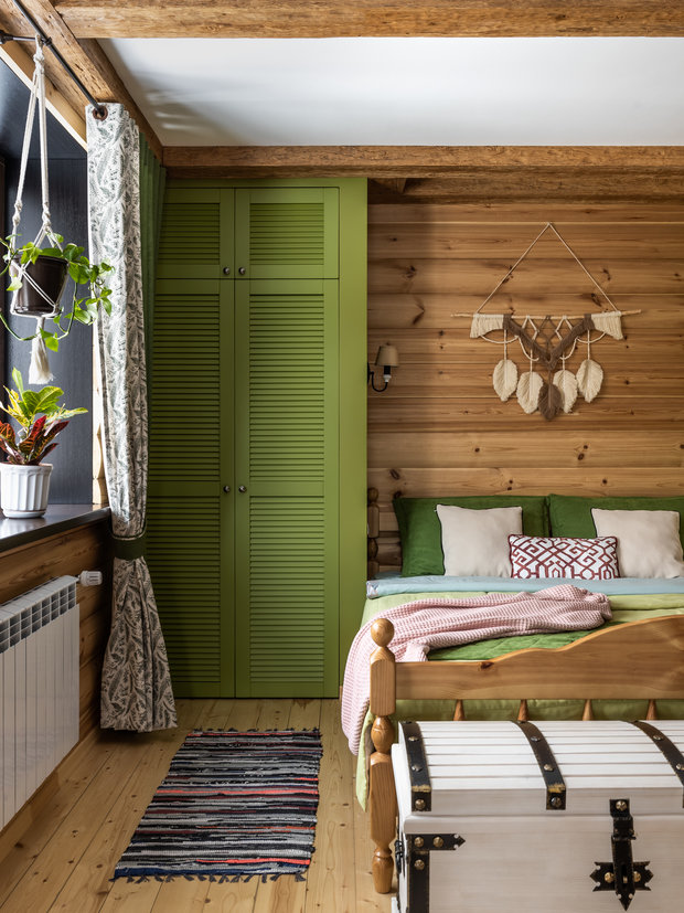 Фотография: Спальня в стиле Прованс и Кантри, Классический, Эклектика, Дом, Проект дня, Дом и дача, как обустроить загородный дом, дизайн двухэтажного дома, как оформить дом в классическом стиле, 4 и больше, Более 90 метров, Самарская область, Татьяна Киреева, ремонт в доме – фото на INMYROOM