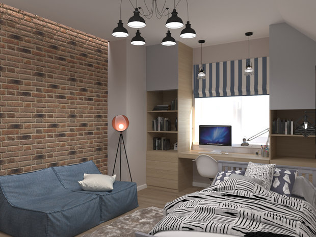 Фото из портфолио Дом в мкр Висим, г. Пермь – фотографии дизайна интерьеров на INMYROOM