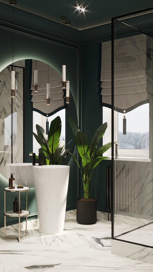 Фото из портфолио Дом в Соболях – фотографии дизайна интерьеров на INMYROOM