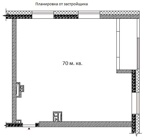 Обмерный план Обмерный план