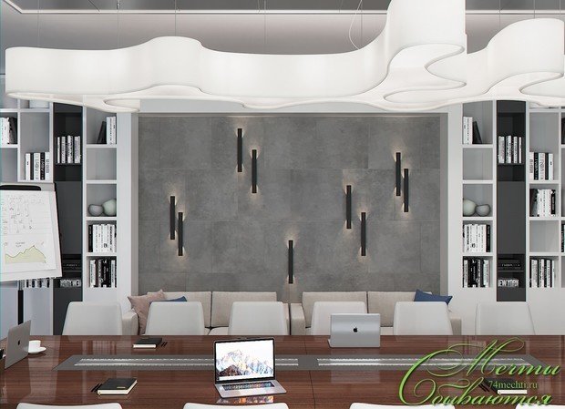 Фото из портфолио Приёмная и переговорная в офисе – фотографии дизайна интерьеров на INMYROOM