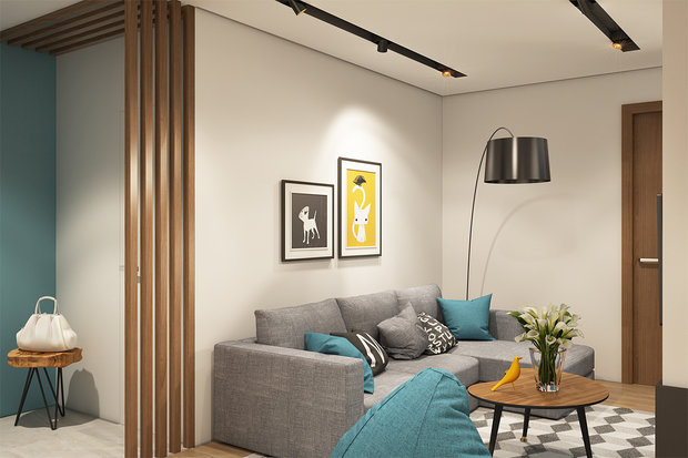 Фотография: Гостиная в стиле Современный, Эко – фото на INMYROOM