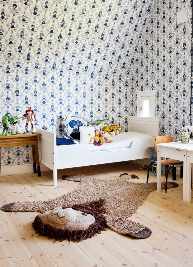 Фото из портфолио Идиллическая романтично-розовая вилла в пригороде Стокгольма  – фотографии дизайна интерьеров на INMYROOM