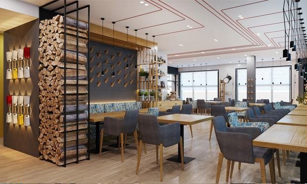 Фото из портфолио Дизайн ресторана с авторской кухней – фотографии дизайна интерьеров на INMYROOM