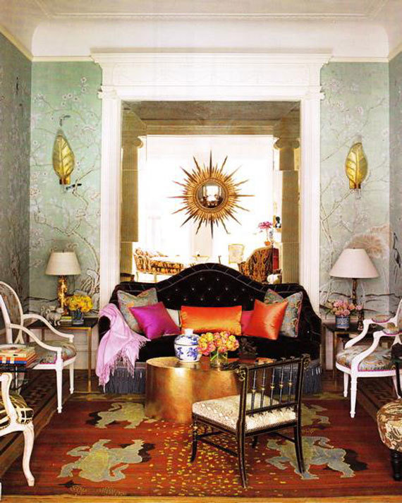 Фотография: Гостиная в стиле Эклектика, Декор интерьера, Мебель и свет – фото на INMYROOM Фотография: Гостиная в стиле Эклектика, Декор интерьера, Мебель и свет – фото на INMYROOM