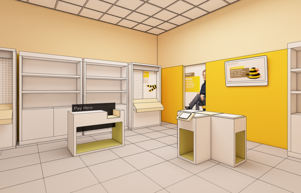 Фото из портфолио Офис Билайн – фотографии дизайна интерьеров на INMYROOM