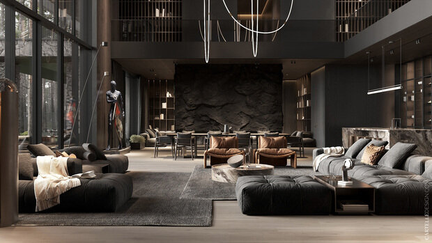 Фото из портфолио Invictus – фотографии дизайна интерьеров на INMYROOM