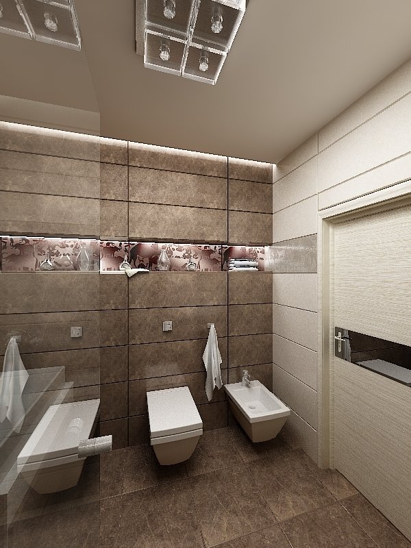 Фотография: Ванная в стиле Хай-тек – фото на INMYROOM