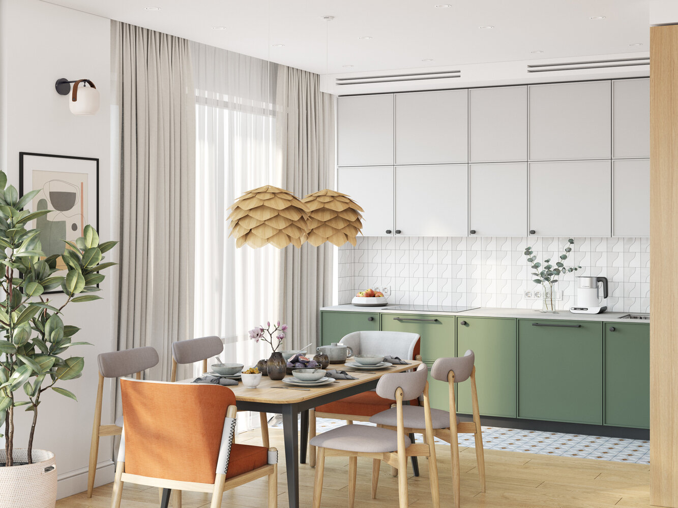 Фото из портфолио Дизайн интерьера четырехкомнатной квартиры в ЖК "I Love" – фотографии дизайна интерьеров на INMYROOM Фото из портфолио Дизайн интерьера четырехкомнатной квартиры в ЖК "I Love" – фотографии дизайна интерьеров на INMYROOM