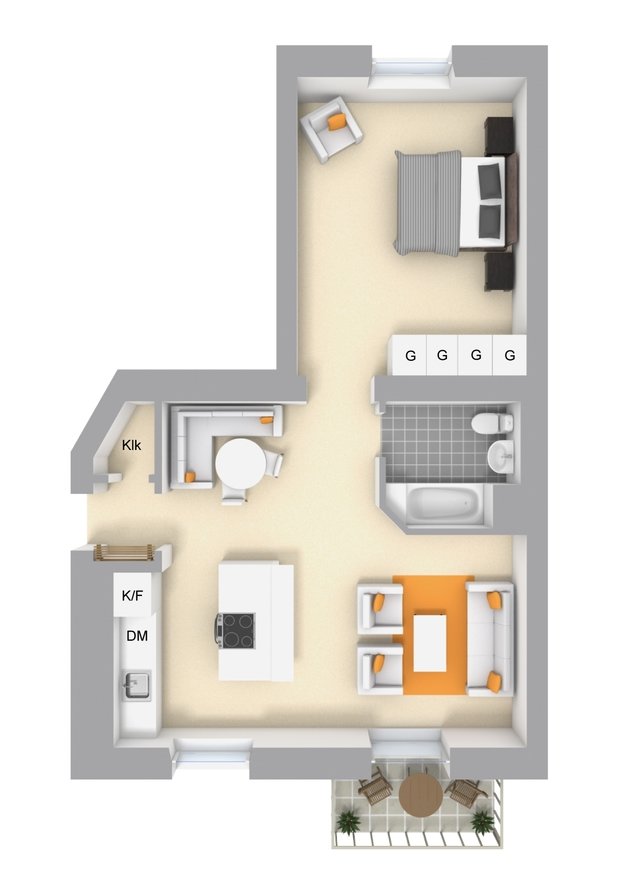 Фото из портфолио Norra Agnegatan 36, Kungsholmen – фотографии дизайна интерьеров на INMYROOM