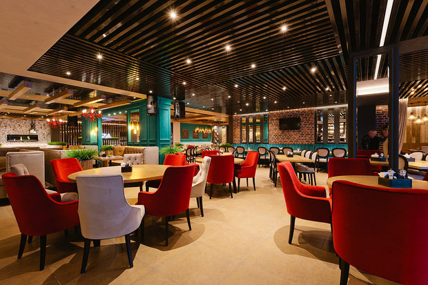 Фото из портфолио ресторан KINZA – фотографии дизайна интерьеров на INMYROOM