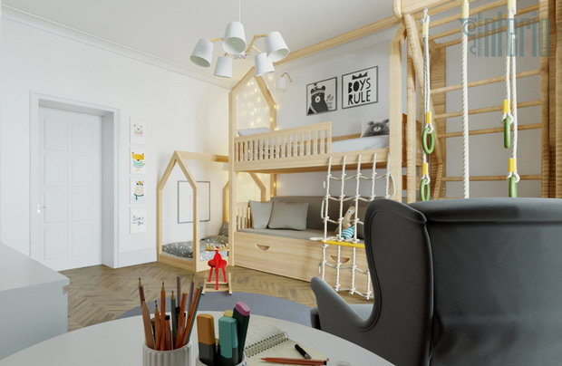 Фото из портфолио Квартира, 70 кв.м., Июнь 2019 – фотографии дизайна интерьеров на INMYROOM