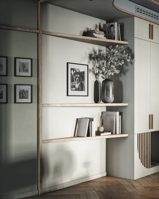 Фотография: Прихожая в стиле Современный, Эклектика, Квартира, Проект недели, Москва, ToTaste Studio, 4 и больше, Более 90 метров – фото на INMYROOM