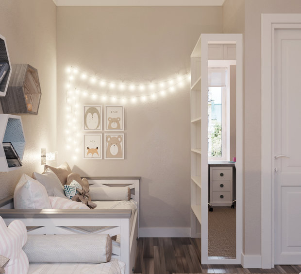 Фото из портфолио CHILDREN'S ROOM | TWO GIRLS – фотографии дизайна интерьеров на INMYROOM
