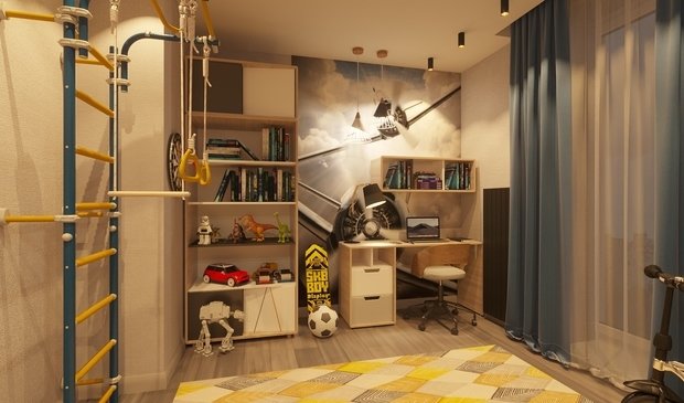 Фото из портфолио Первым делом самолеты – фотографии дизайна интерьеров на INMYROOM