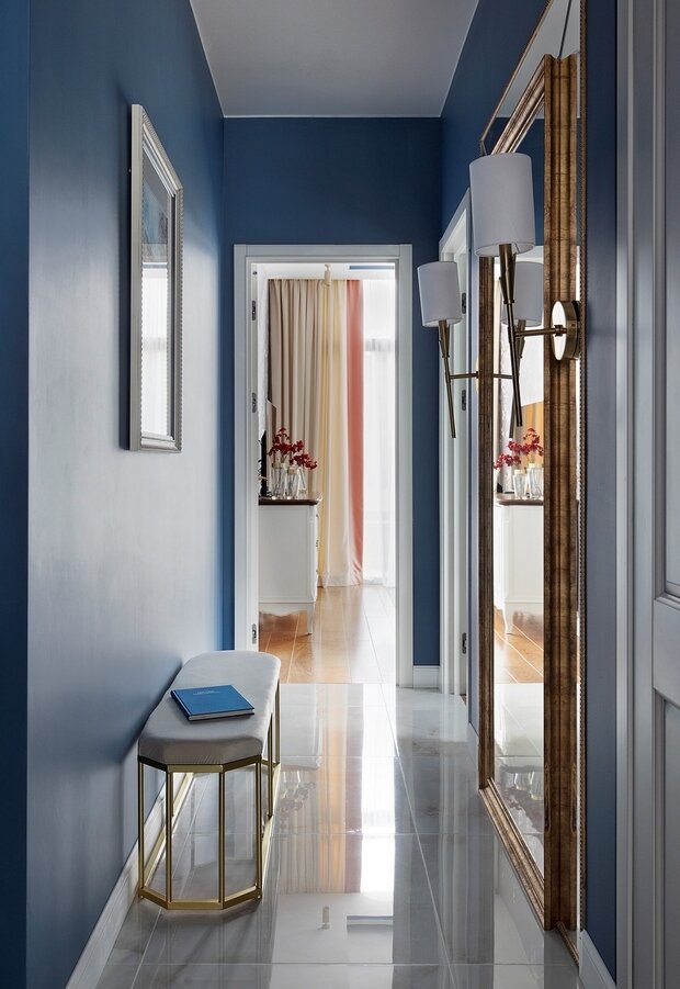 Фотография: Прихожая в стиле Классический, Современный, Эклектика, Квартира, Проект недели, Калининград, Монолитный дом, 3 комнаты, 40-60 метров, 60-90 метров, Юлиана Шлегель – фото на INMYROOM