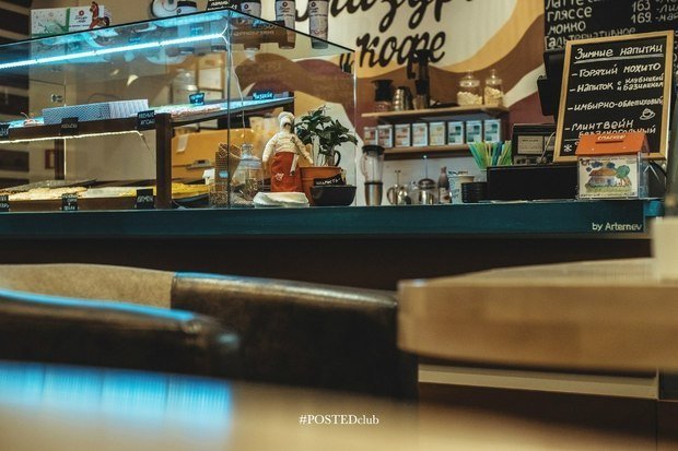 Фото из портфолио Кофейня "Глазурь и кофе" – фотографии дизайна интерьеров на INMYROOM
