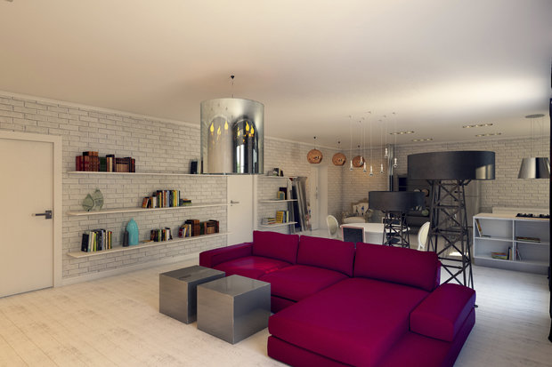 Фото из портфолио 3D визуализация – фотографии дизайна интерьеров на INMYROOM