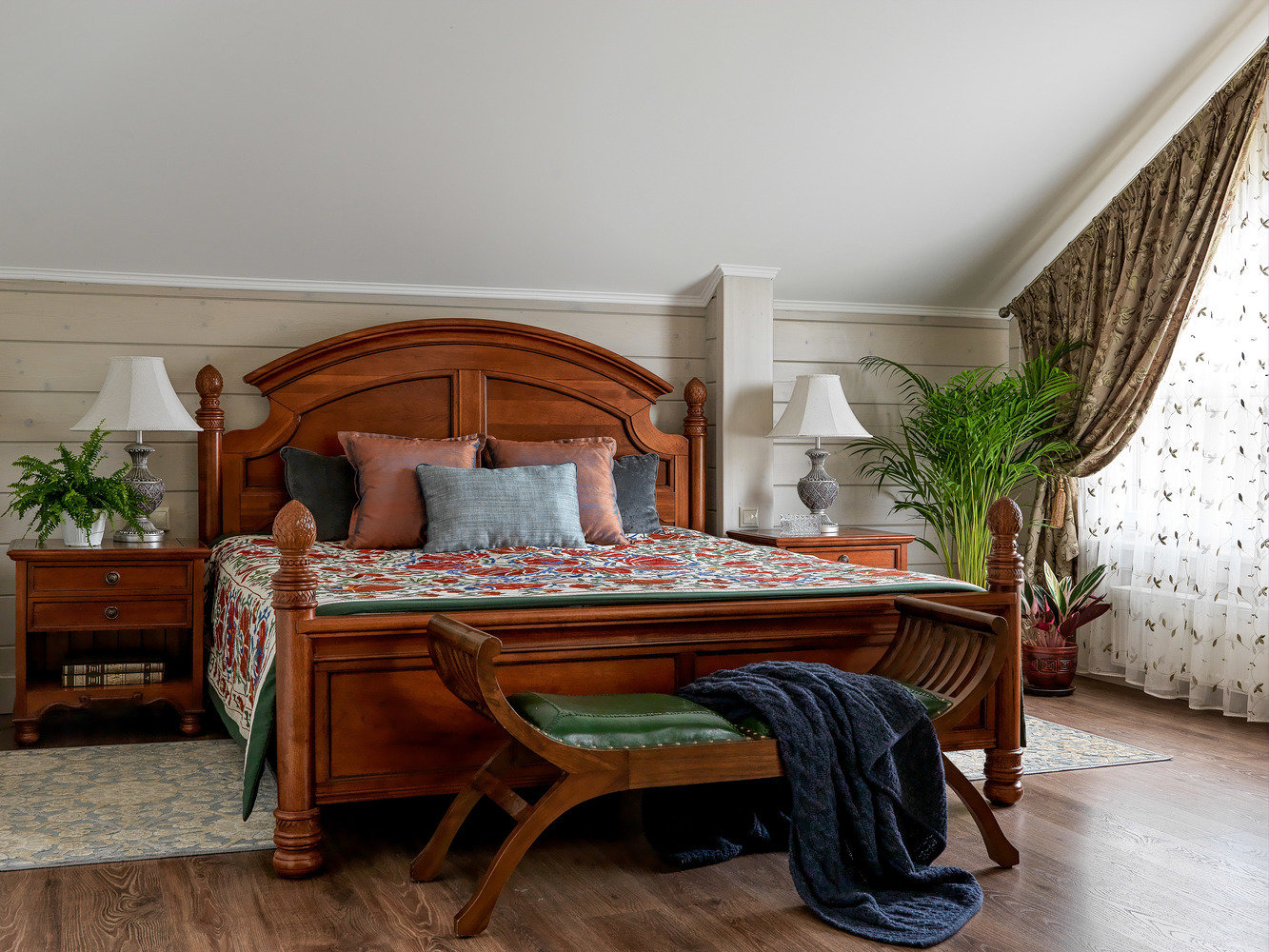 Фотография: Спальня в стиле Восточный, Современный, Дом, Проект недели, Дом и дача, Московская область, 4 и больше, Более 90 метров, Ксения Коновалова – фото на INMYROOM Фотография: Спальня в стиле Восточный, Современный, Дом, Проект недели, Дом и дача, Московская область, 4 и больше, Более 90 метров, Ксения Коновалова – фото на INMYROOM