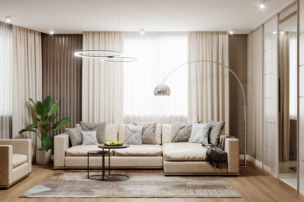 Фото из портфолио Квартира в Москве – фотографии дизайна интерьеров на INMYROOM