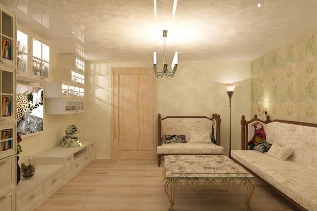 Фото из портфолио Квариры Видное – фотографии дизайна интерьеров на InMyRoom.ru