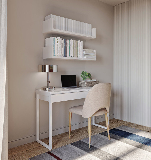 Фото из портфолио Сад Живерни | 4-х комнатная квартира – фотографии дизайна интерьеров на INMYROOM