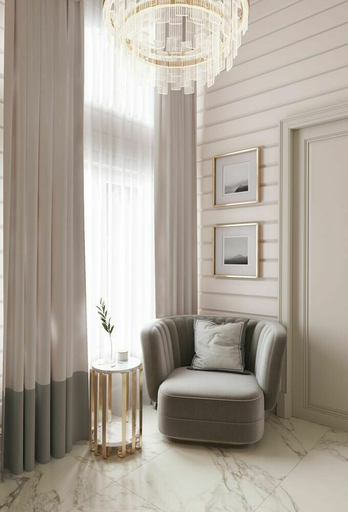 Фото из портфолио Дом 281,5 м² в КП Руза Фэмили: светлый интерьер для светлой семьи – фотографии дизайна интерьеров на INMYROOM Фото из портфолио Дом 281,5 м² в КП Руза Фэмили: светлый интерьер для светлой семьи – фотографии дизайна интерьеров на INMYROOM