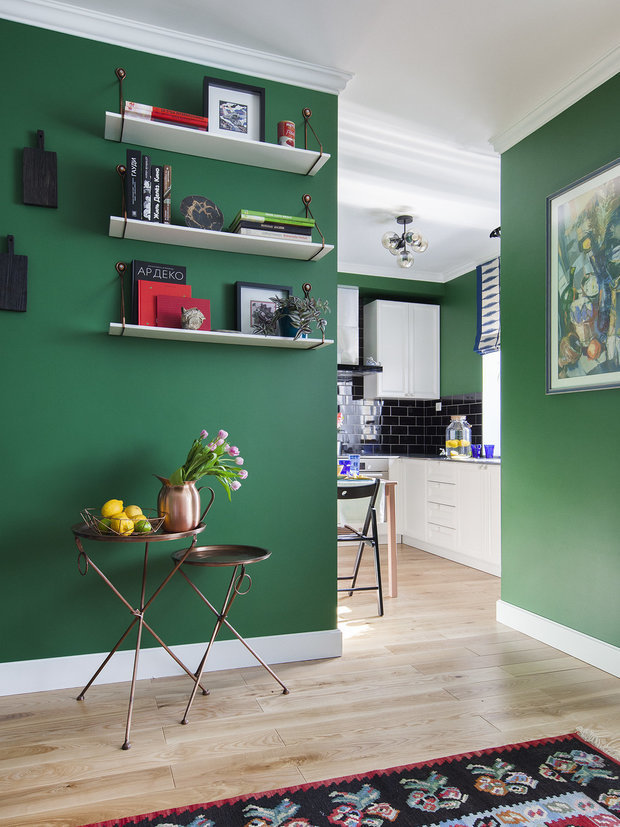 Фотография: Кухня и столовая в стиле Скандинавский, Ремонт на практике, Quelyd, энциклопедия_отделка, Bostik, "Хорошо", Владислав Косичкин, Bostik Anti-Crack, подготовка стен под покраску, Павел Присяжный – фото на INMYROOM