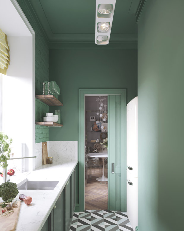 Фото из портфолио Чистые Пруды – фотографии дизайна интерьеров на INMYROOM