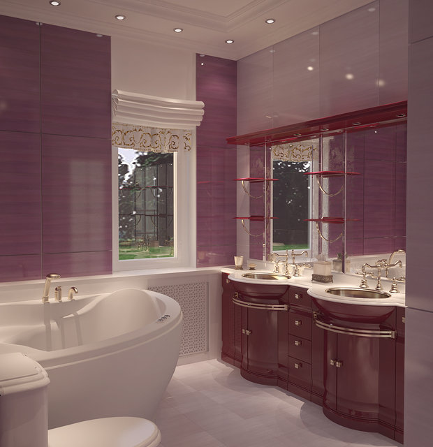 Фото из портфолио Ванные – фотографии дизайна интерьеров на INMYROOM