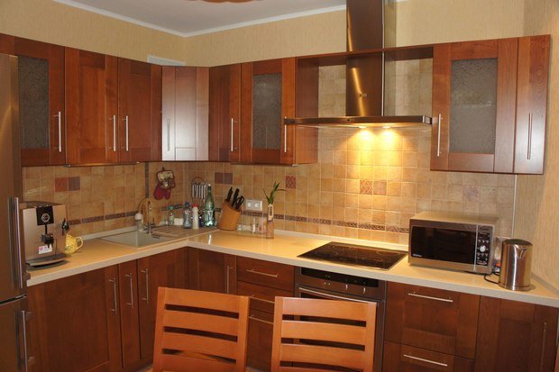 Фото из портфолио Проект трех-комнатной квартиры.  – фотографии дизайна интерьеров на INMYROOM