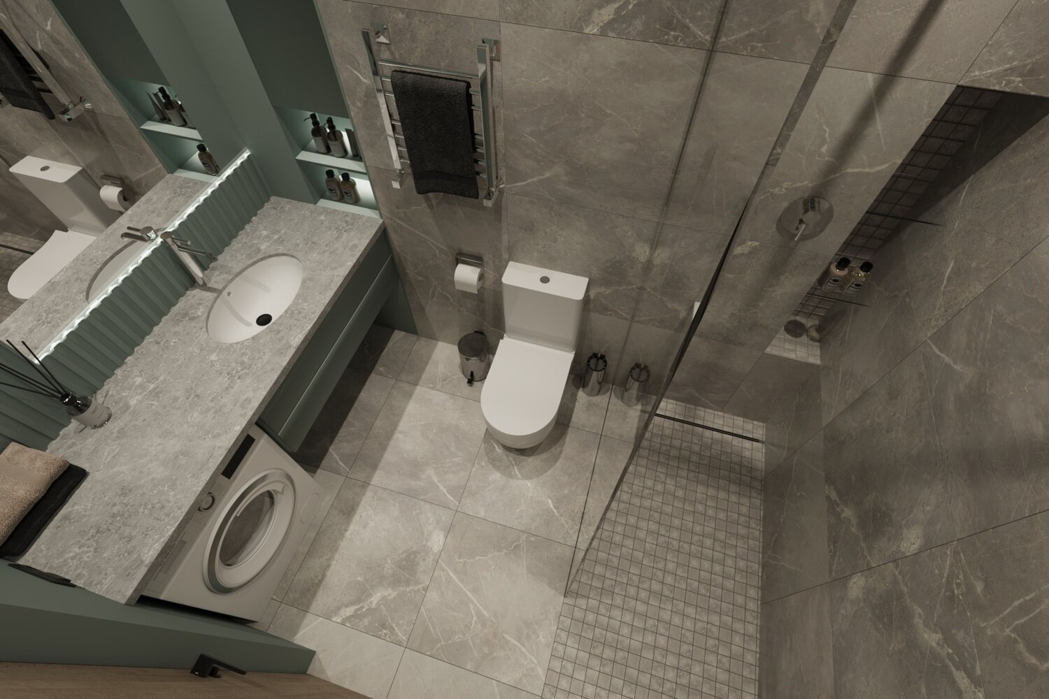 Фото из портфолио ЖК Space (2023 год) – фотографии дизайна интерьеров на INMYROOM Фото из портфолио ЖК Space (2023 год) – фотографии дизайна интерьеров на INMYROOM