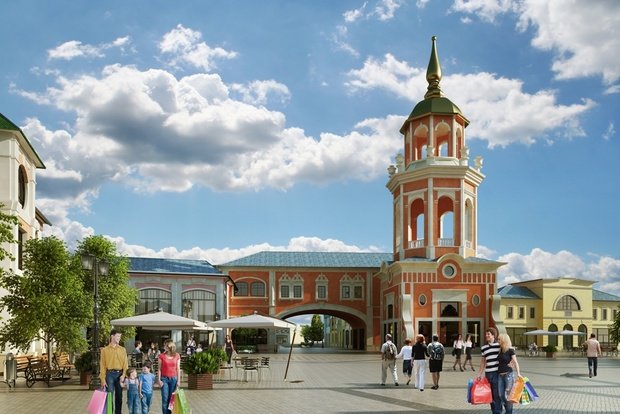 Фото из портфолио Outlet Village — «HINES». – фотографии дизайна интерьеров на InMyRoom.ru