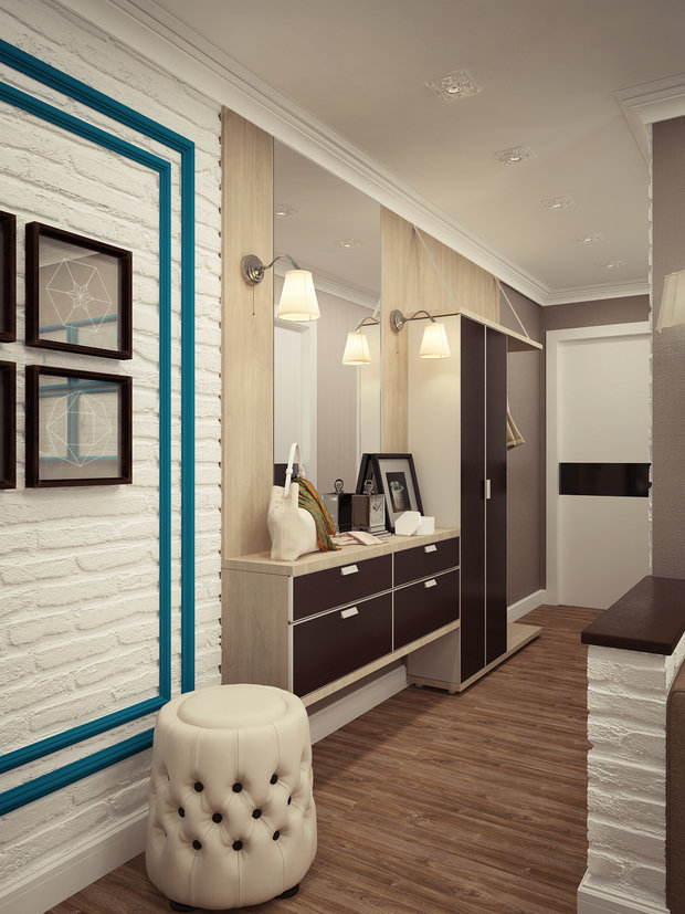 Фото из портфолио Переделка хрущевки – фотографии дизайна интерьеров на INMYROOM