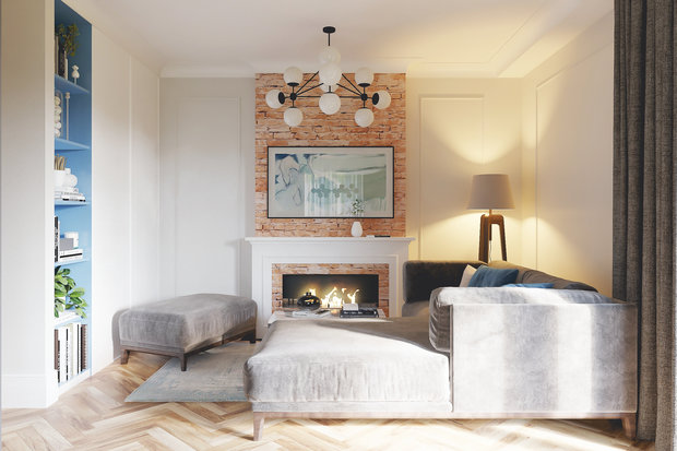 Фото из портфолио Дом в Рязани – фотографии дизайна интерьеров на INMYROOM