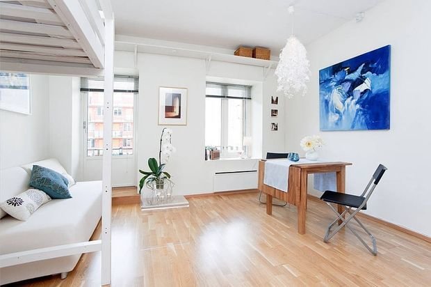 Фотография: Кухня и столовая в стиле Прованс и Кантри, Декор интерьера, Малогабаритная квартира, Квартира, Студия – фото на INMYROOM