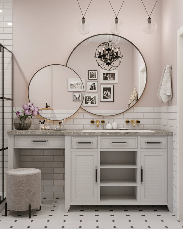 Фото из портфолио 4-хкомнатная квартира в ЖК Ботаника – фотографии дизайна интерьеров на INMYROOM