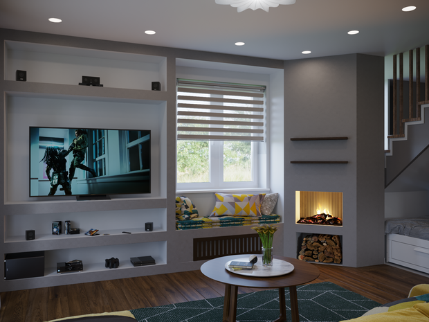 Фото из портфолио Дом 220 кв.м. – фотографии дизайна интерьеров на INMYROOM