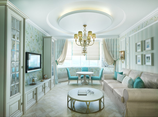 Фото из портфолио Дворянская классика – фотографии дизайна интерьеров на INMYROOM