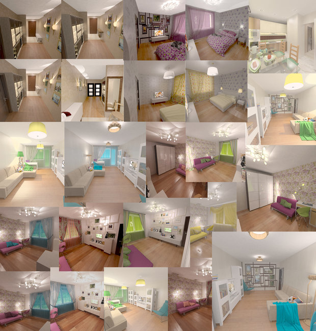 Фото из портфолио Квартира Крылатское – фотографии дизайна интерьеров на INMYROOM