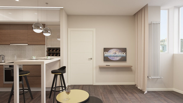 Фото из портфолио Квартира в Доме на Баковке – фотографии дизайна интерьеров на INMYROOM