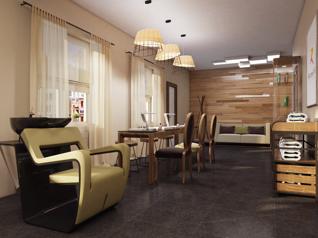 Фото из портфолио Салон красоты – фотографии дизайна интерьеров на INMYROOM